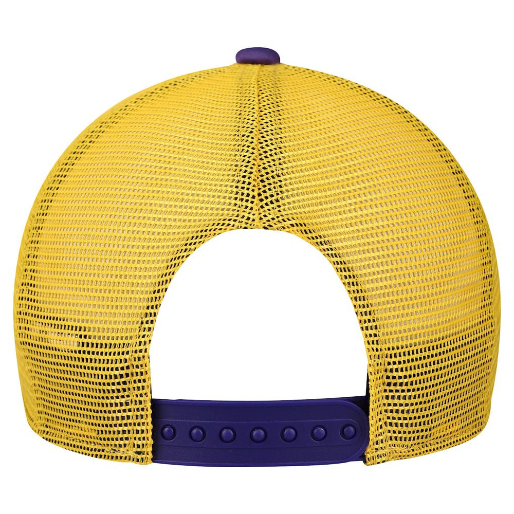 Minnesota Vikings New Era Youth Streak 9FORTY A-Frame Adjustable Hat - White/Purple on sale