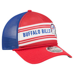 Buffalo Bills New Era Linear A-Frame 9FORTY Adjustable Hat - Red on sale