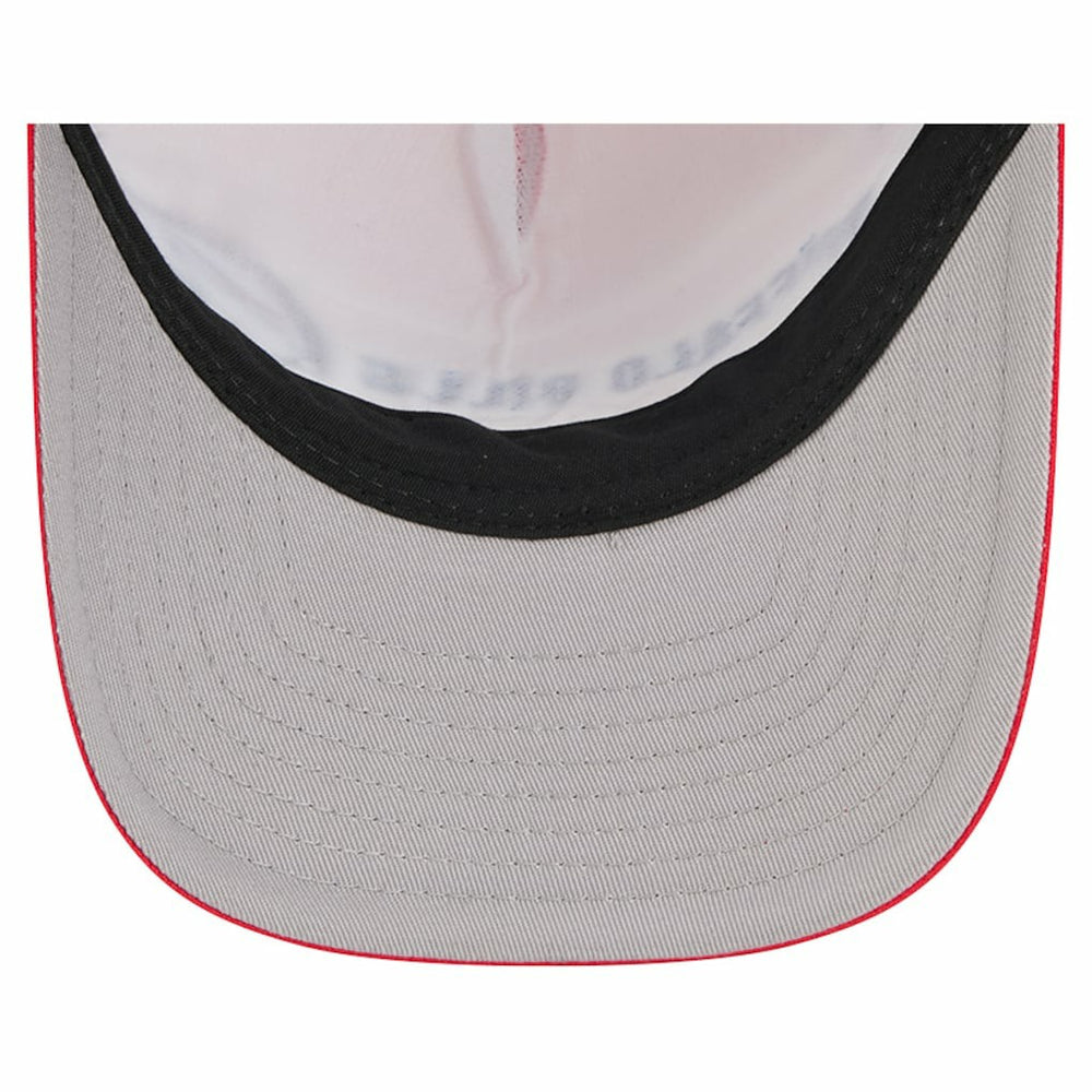 Buffalo Bills New Era Linear A-Frame 9FORTY Adjustable Hat - Red on sale