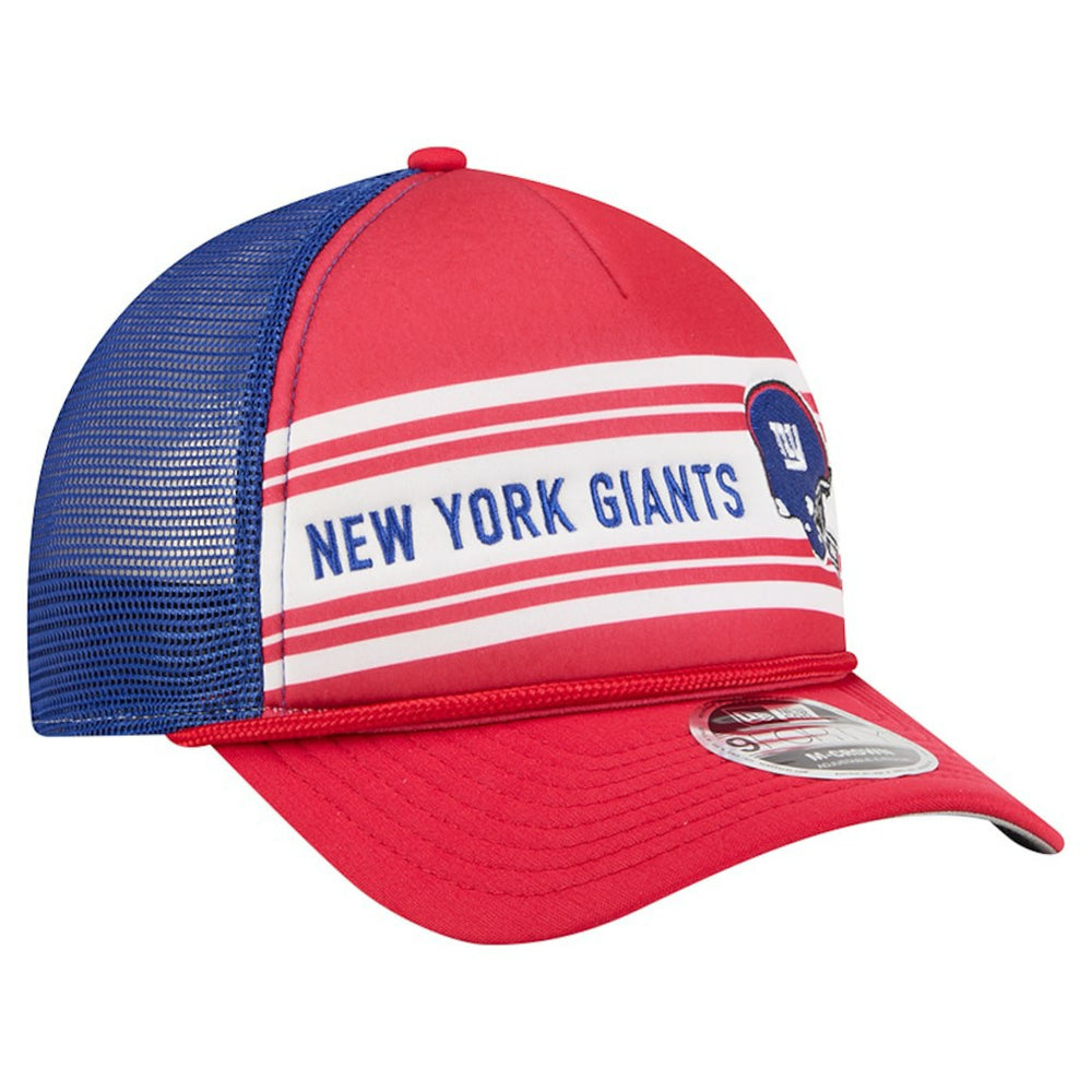 New York Giants New Era Linear A-Frame 9FORTY Adjustable Hat - Red discount