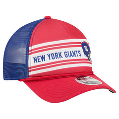 New York Giants New Era Linear A-Frame 9FORTY Adjustable Hat - Red discount