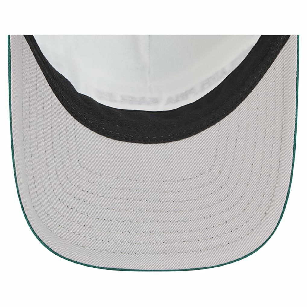 Philadelphia Eagles New Era Linear A-Frame 9FORTY Adjustable Hat - Green on sale