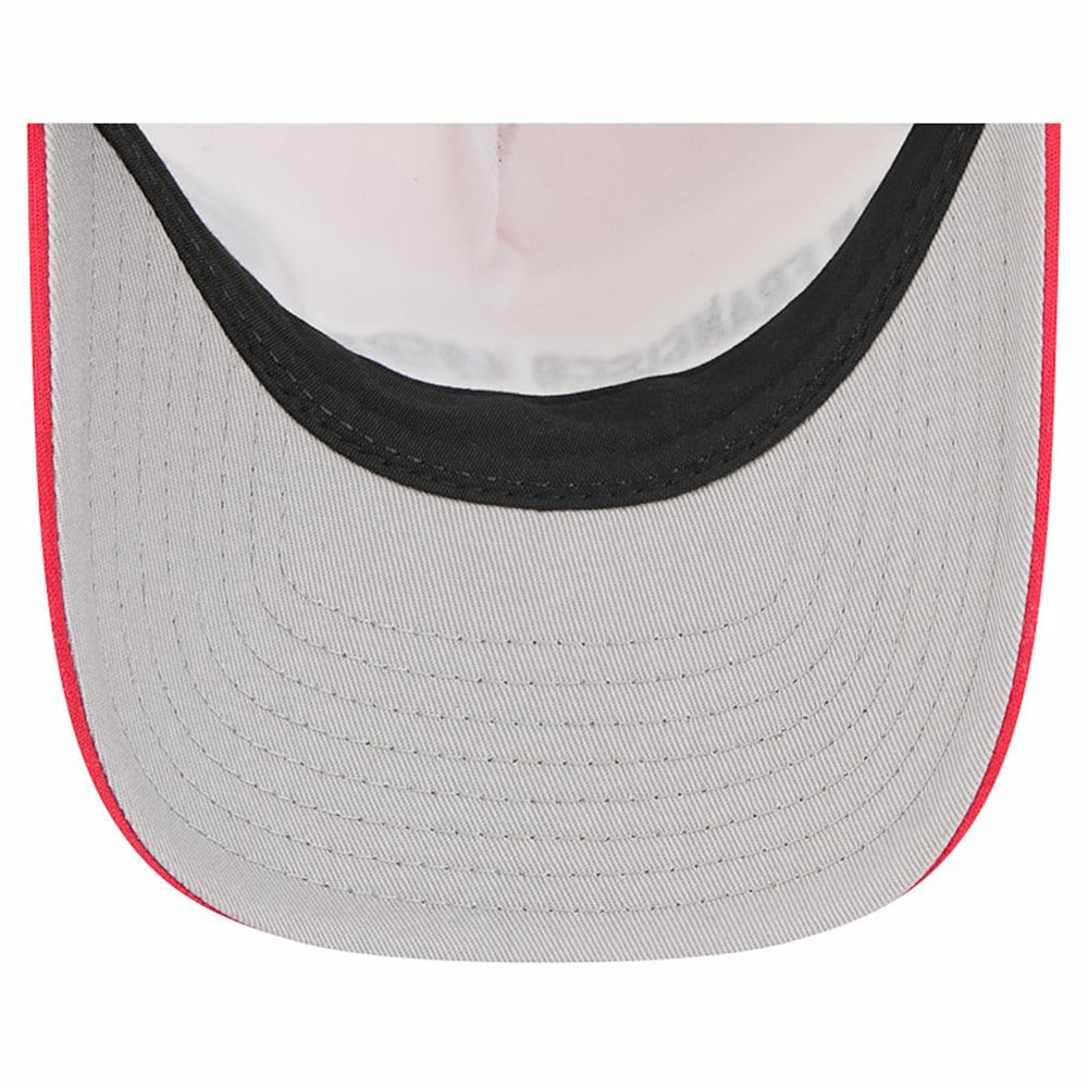 San Francisco 49ers New Era Linear A-Frame 9FORTY Adjustable Hat - Red outlet