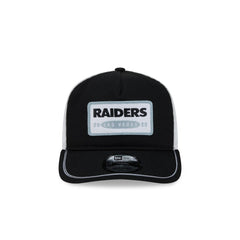Las Vegas Raiders New Era Patch 19TWENTY Adjustable Hat - Black/White online