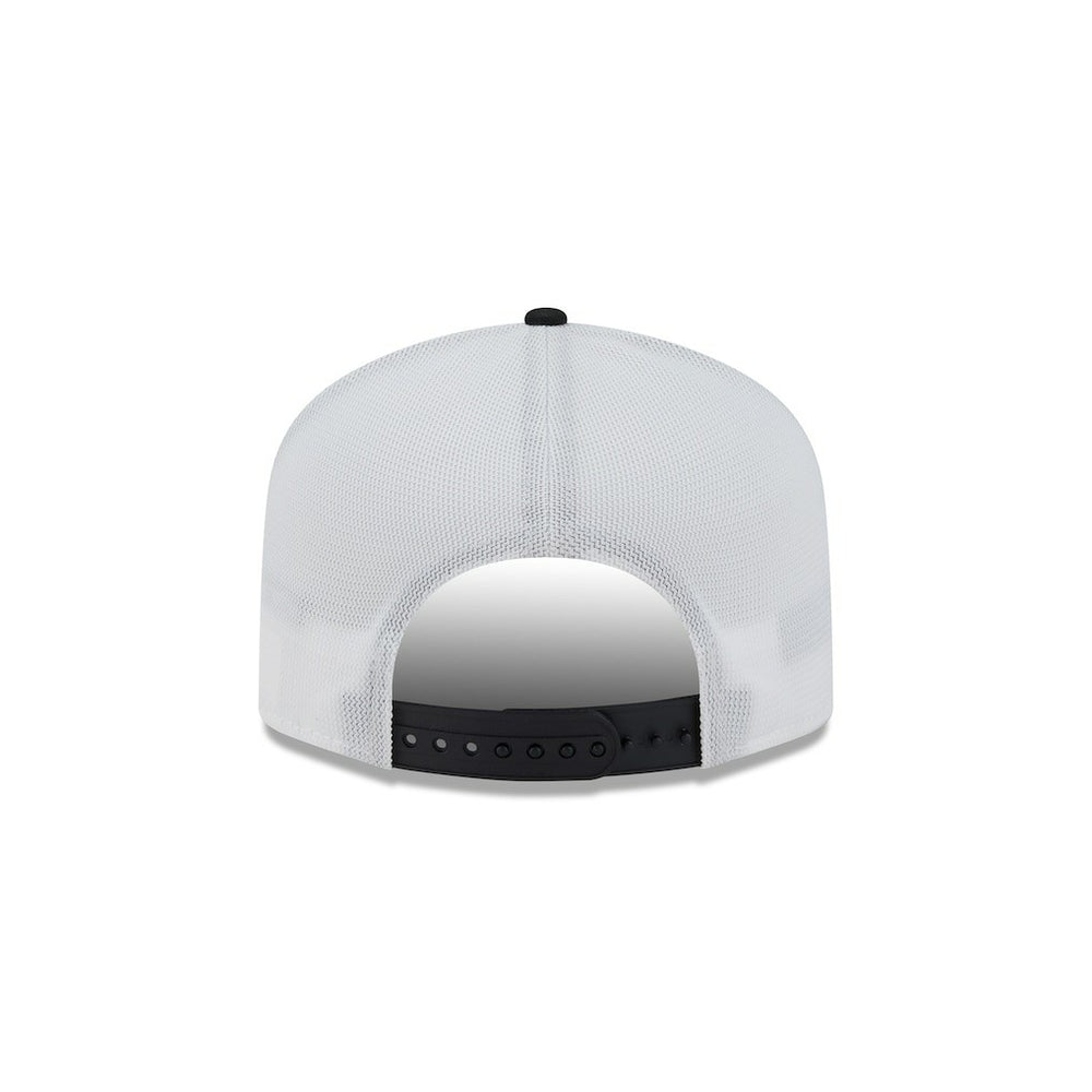 Las Vegas Raiders New Era Patch 19TWENTY Adjustable Hat - Black/White online