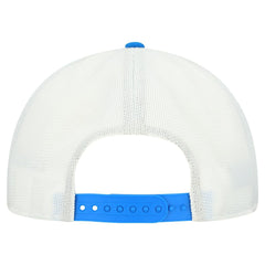 Los Angeles Chargers New Era Patch 19TWENTY Adjustable Hat - Powder Blue/White cheap