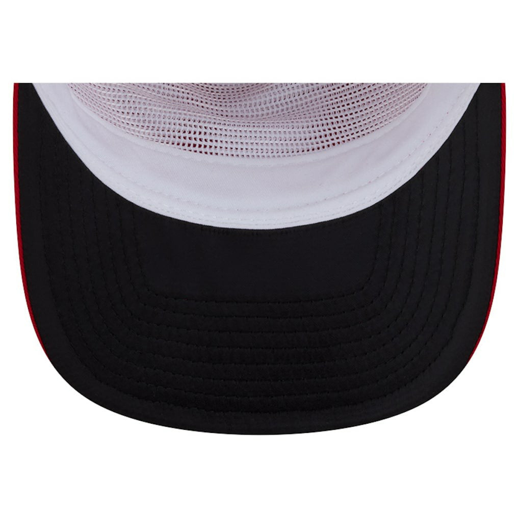 San Francisco 49ers New Era Patch 19TWENTY Adjustable Hat - Scarlet/White outlet