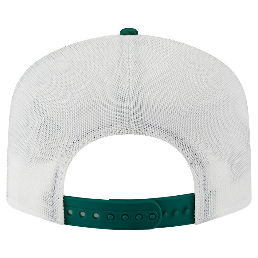 New York Jets New Era Patch 19TWENTY Adjustable Hat - Green/White sale