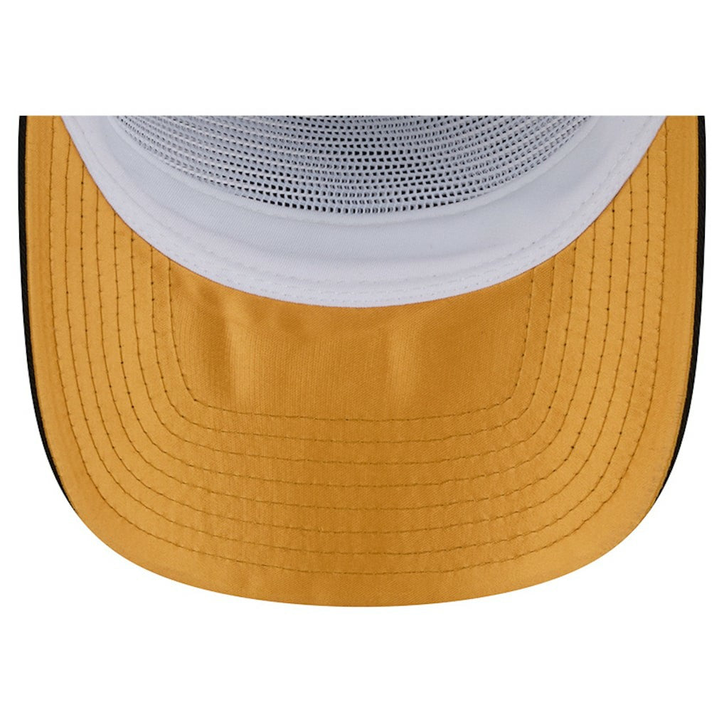 Pittsburgh Steelers New Era Patch 19TWENTY Adjustable Hat - Black/White on sale