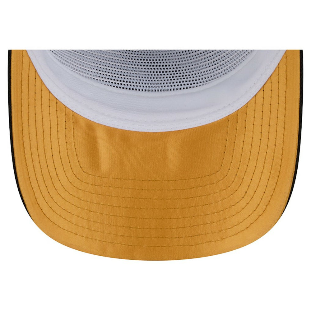 Pittsburgh Steelers New Era Patch 19TWENTY Adjustable Hat - Black/White on sale