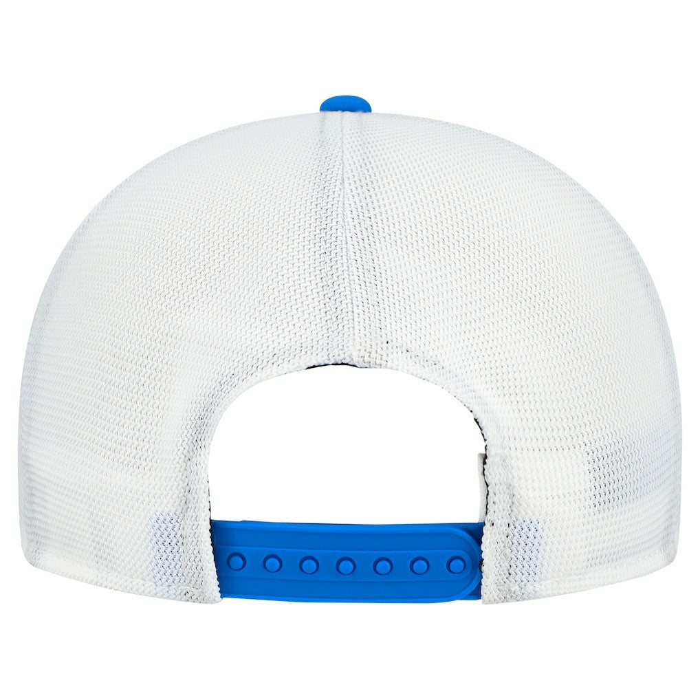 Detroit Lions New Era Patch 19TWENTY Adjustable Hat - Blue/White for sale