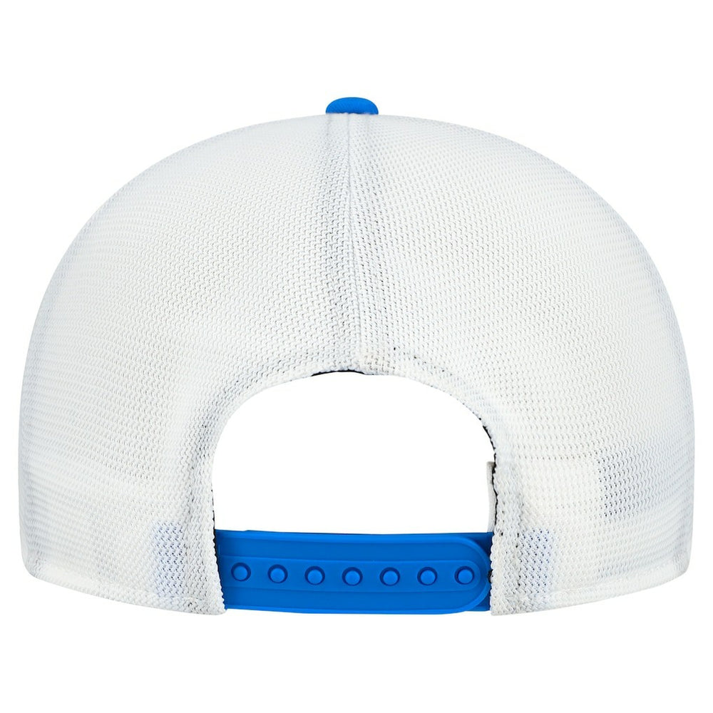 Detroit Lions New Era Patch 19TWENTY Adjustable Hat - Blue/White for sale