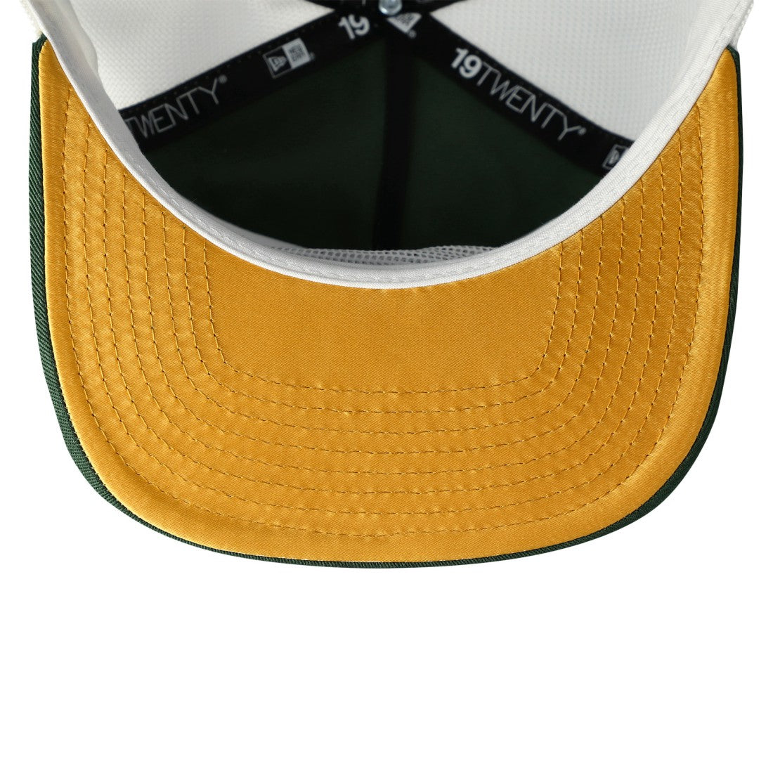 Green Bay Packers New Era Patch 19TWENTY Adjustable Hat - Green/White for sale