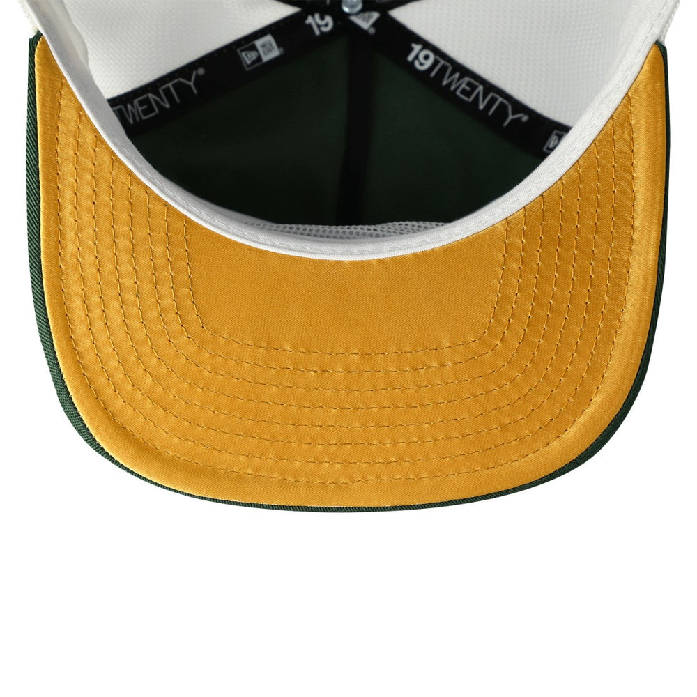 Green Bay Packers New Era Patch 19TWENTY Adjustable Hat - Green/White for sale
