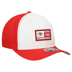 Kansas City Chiefs New Era Established Patch 9SEVENTY Adjustable Hat - White/Red sale