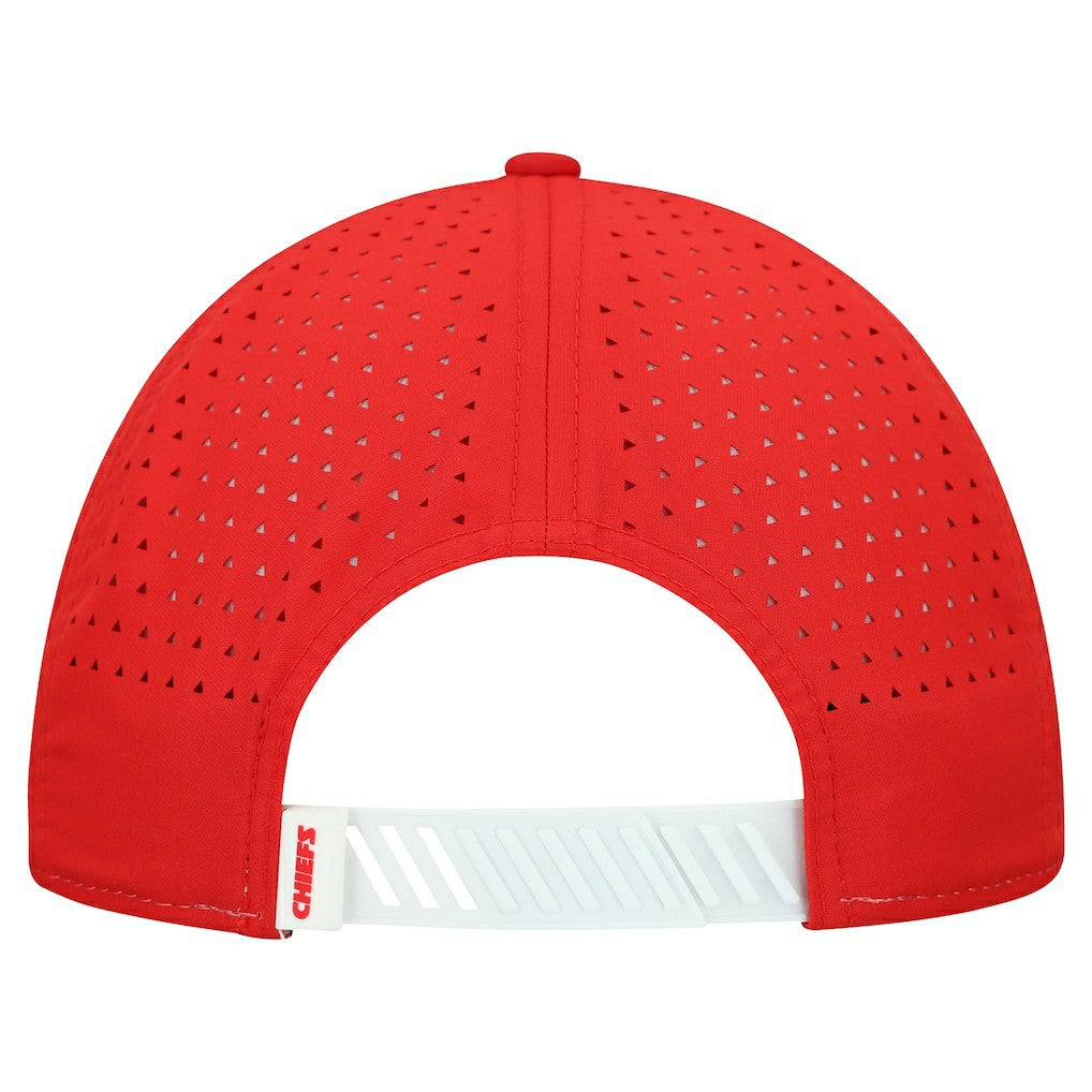 Kansas City Chiefs New Era Established Patch 9SEVENTY Adjustable Hat - White/Red sale