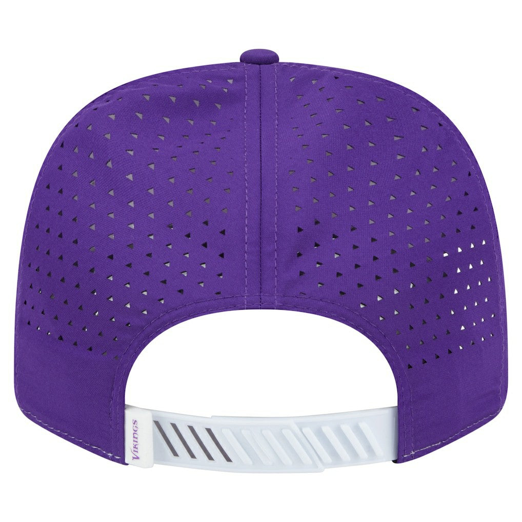 Minnesota Vikings New Era Established Patch 9SEVENTY Adjustable Hat - White/Purple on sale