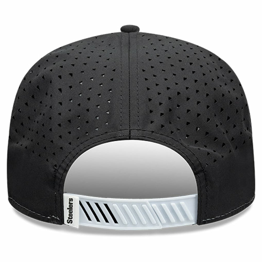 Pittsburgh Steelers New Era Established Patch 9SEVENTY Adjustable Hat - White/Black online