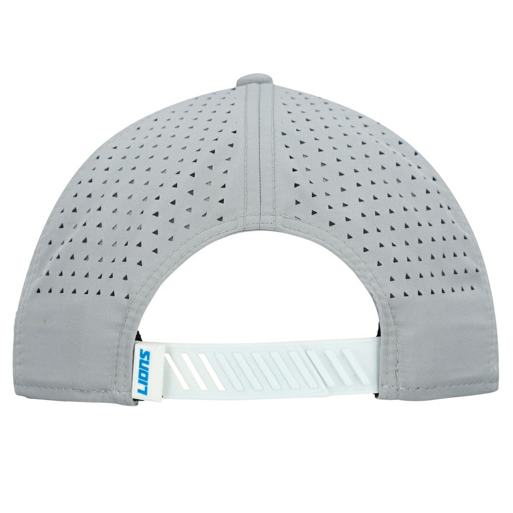 Detroit Lions New Era Established Patch 9SEVENTY Adjustable Hat - White/Silver online