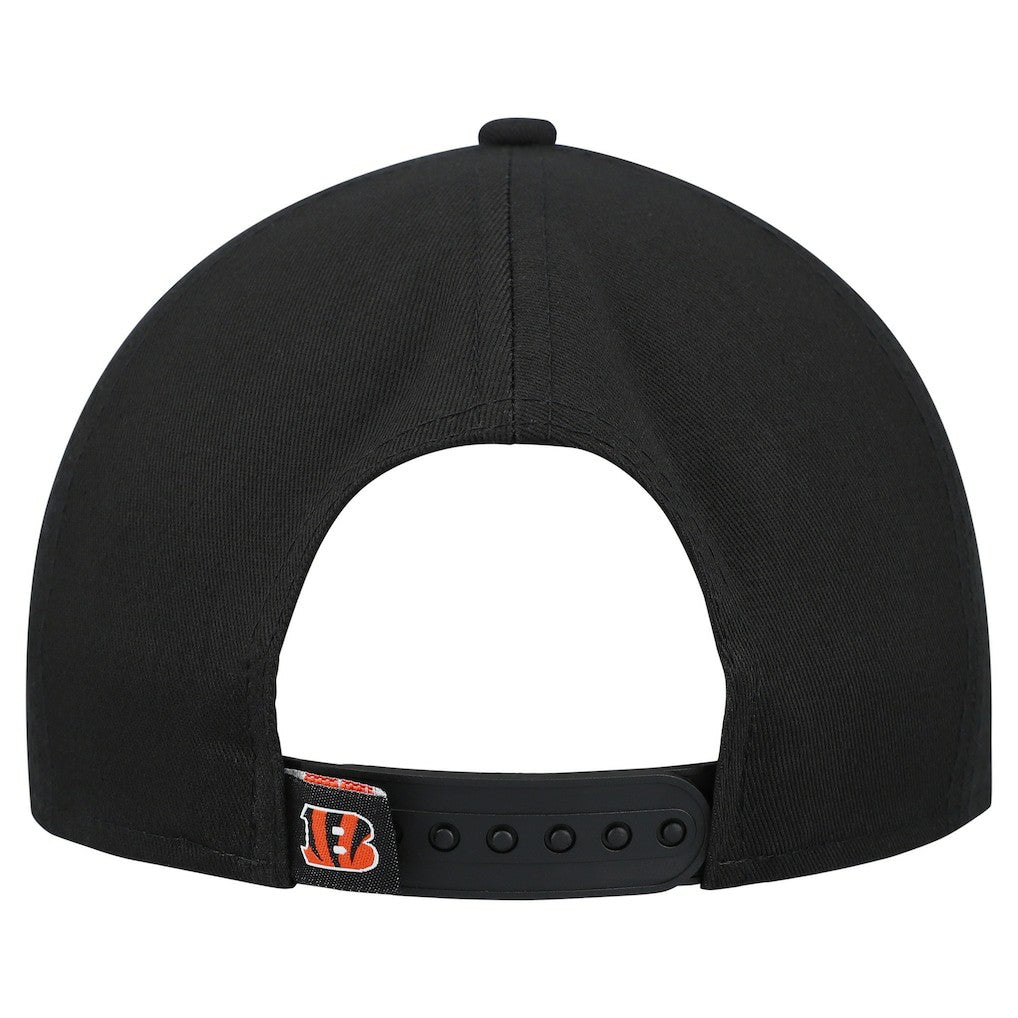Cincinnati Bengals New Era Women's Metallic 9FORTY M-Crown A-Frame Adjustable Hat - Black online