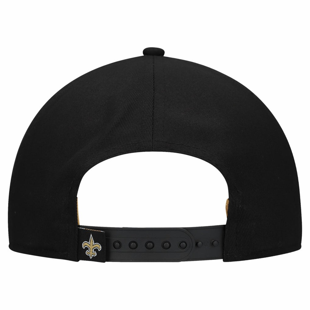 New Orleans Saints New Era Women's Metallic 9FORTY M-Crown A-Frame Adjustable Hat - Black online