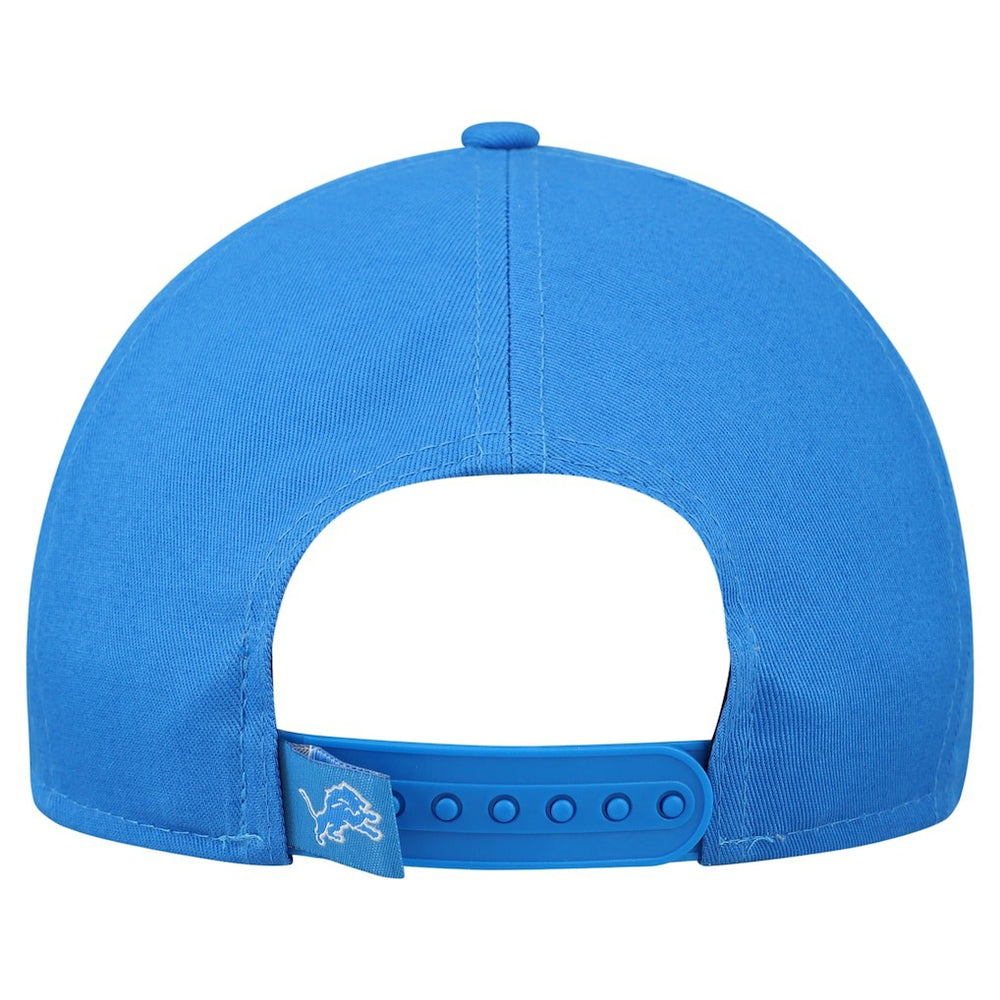 Detroit Lions New Era Women's Metallic 9FORTY M-Crown A-Frame Adjustable Hat - Blue outlet