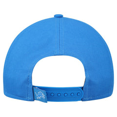 Detroit Lions New Era Women's Metallic 9FORTY M-Crown A-Frame Adjustable Hat - Blue outlet