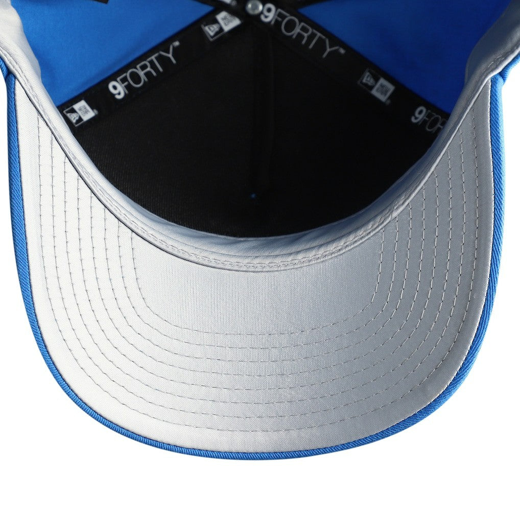 Detroit Lions New Era Women's Metallic 9FORTY M-Crown A-Frame Adjustable Hat - Blue outlet
