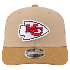 Kansas City Chiefs New Era Two-Tone Trucker 9SEVENTY Adjustable Hat - Light Beige online