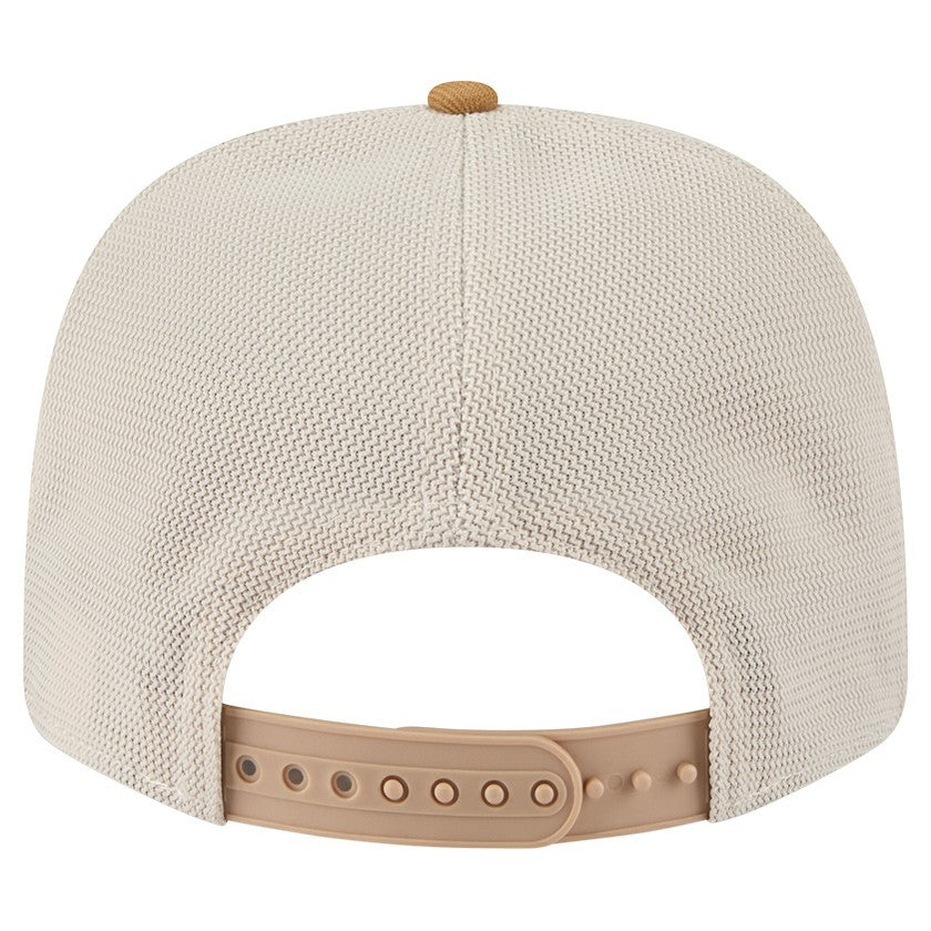 New York Jets New Era Two-Tone Trucker 9SEVENTY Adjustable Hat - Light Beige discount