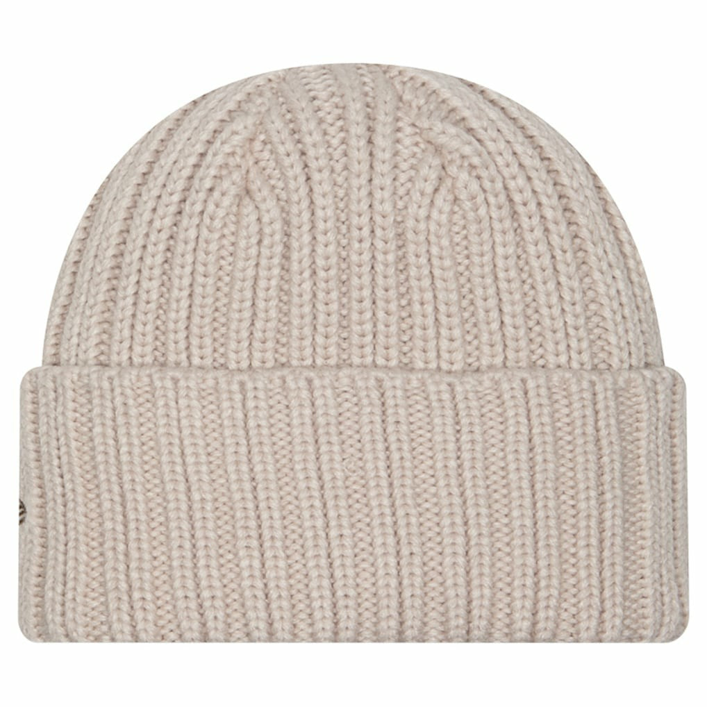 Buffalo Bills New Era Logo Applique Cuffed Knit Hat - Light Beige cheap