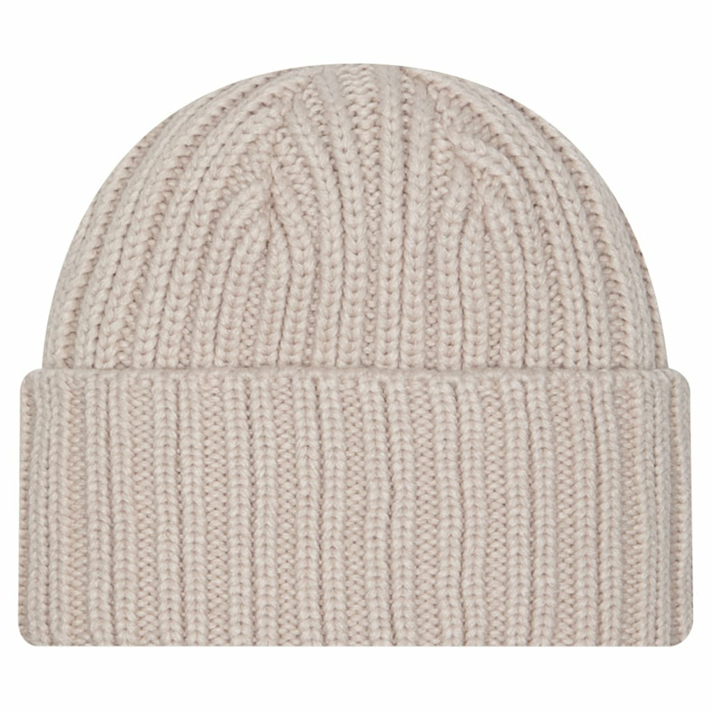 Detroit Lions New Era Logo Applique Cuffed Knit Hat - Light Beige sale