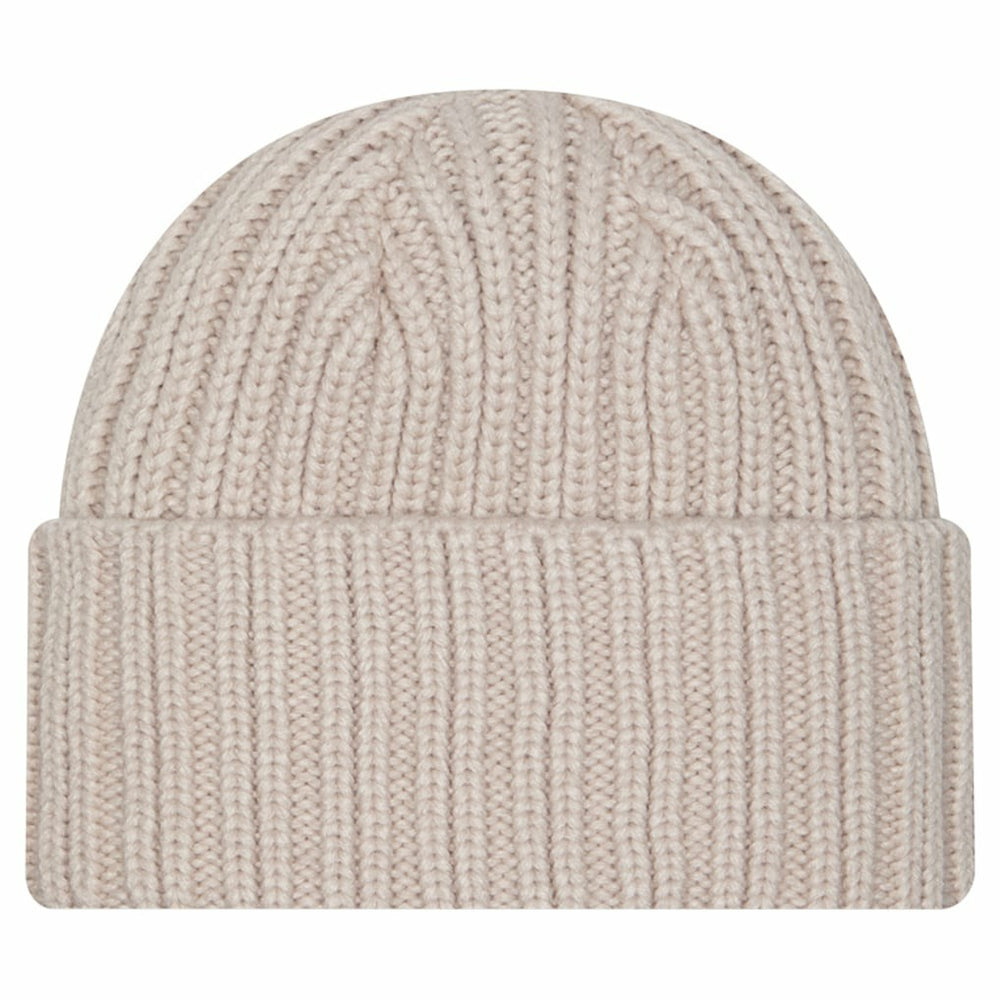 Detroit Lions New Era Logo Applique Cuffed Knit Hat - Light Beige sale