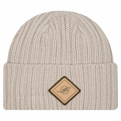 Miami Dolphins New Era Logo Applique Cuffed Knit Hat - Light Beige cheap
