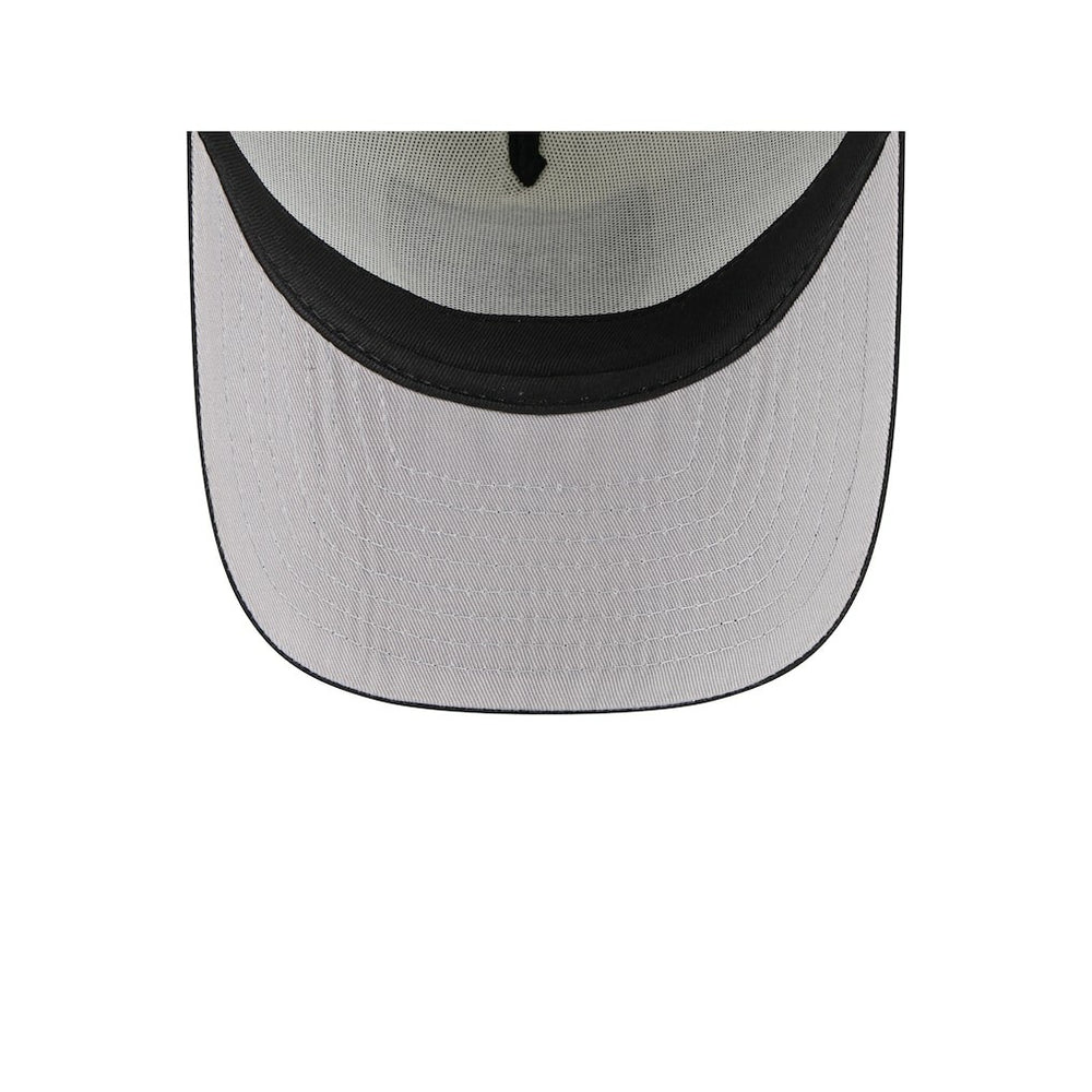 Las Vegas Raiders New Era Banner A-Frame 9FIFTY Trucker Snapback Hat - Cream/Black outlet