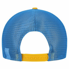 Los Angeles Chargers New Era Banner A-Frame 9FIFTY Snapback Hat - Cream/Powder Blue discount