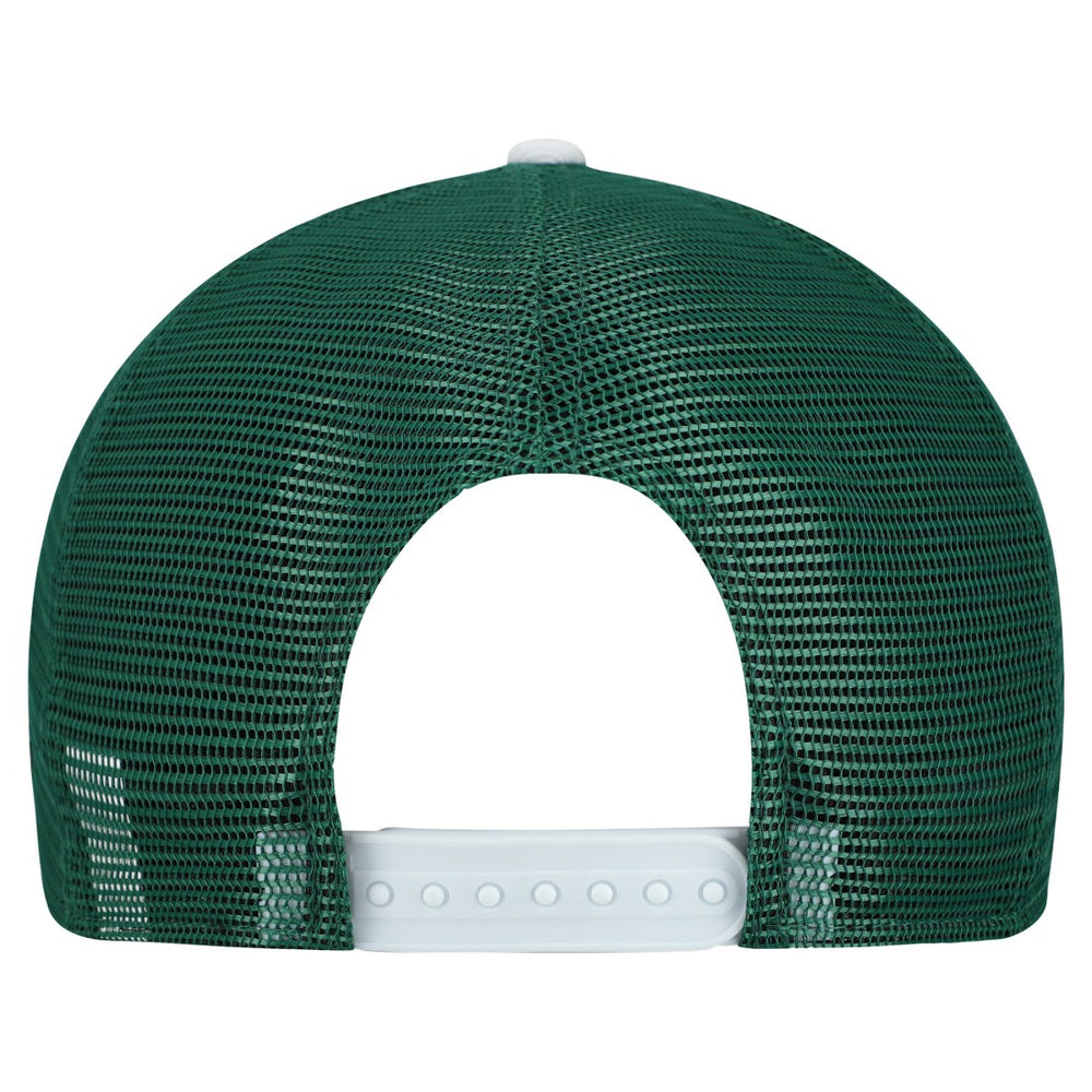 New York Jets New Era Banner A-Frame 9FIFTY Snapback Hat - Cream/Green sale
