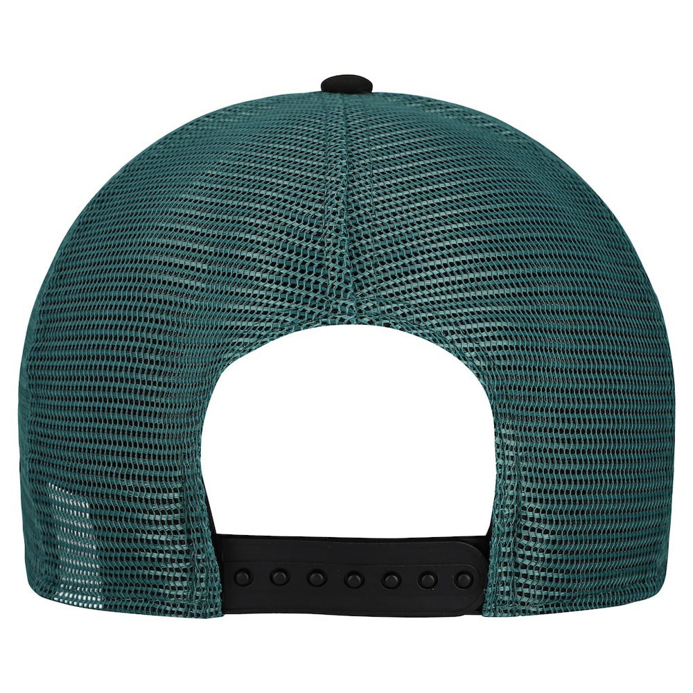 Philadelphia Eagles New Era Banner A-Frame 9FIFTY Snapback Hat - Cream/Midnight Green outlet
