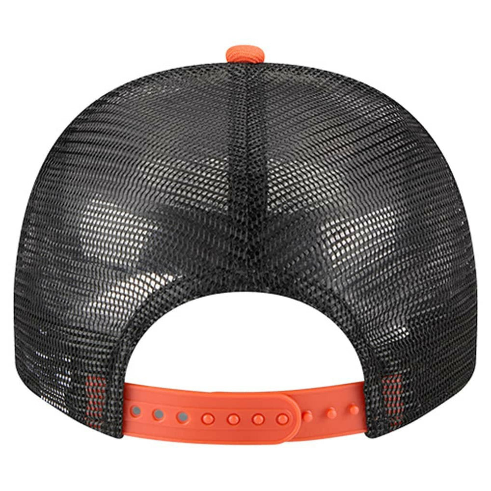Cincinnati Bengals New Era Banner A-Frame 9FIFTY Trucker Snapback Hat - Cream/Black online