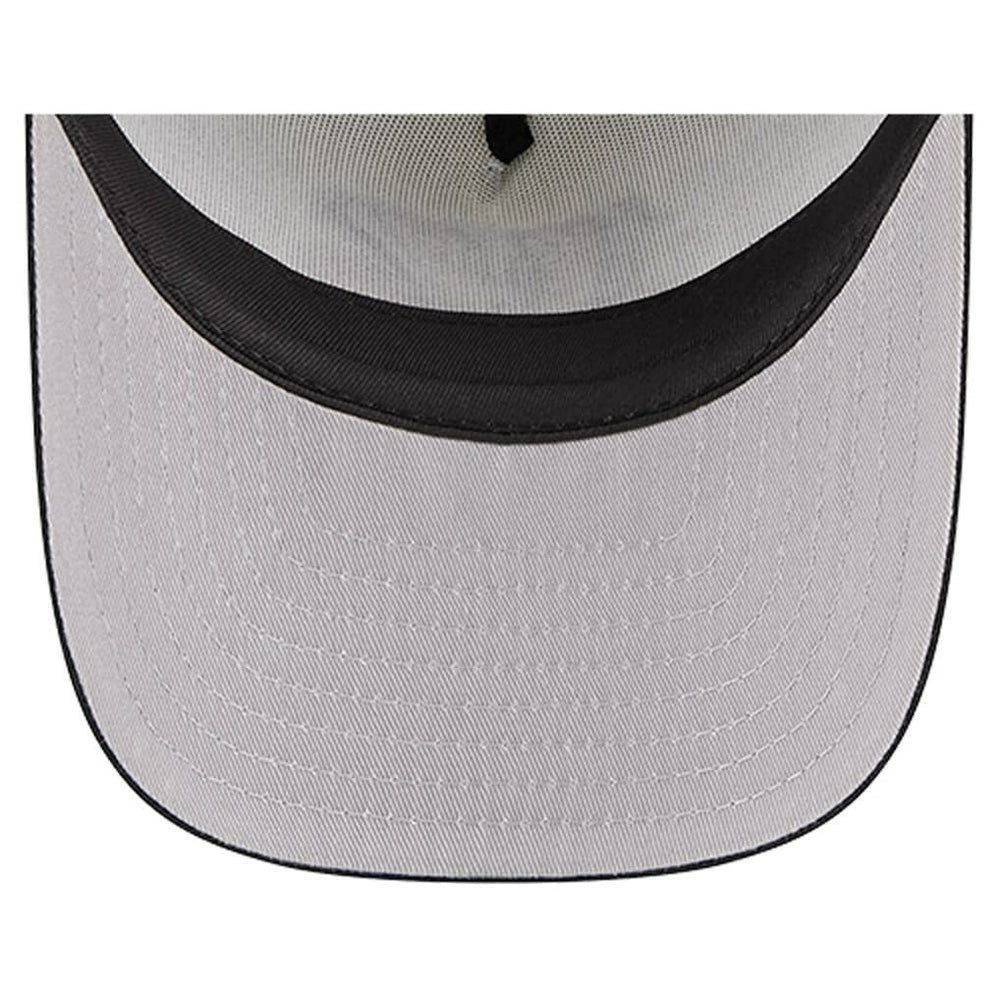 Cincinnati Bengals New Era Banner A-Frame 9FIFTY Trucker Snapback Hat - Cream/Black online