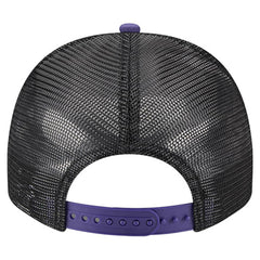 Baltimore Ravens New Era Banner A-Frame 9FIFTY Trucker Snapback Hat - Cream/Black outlet