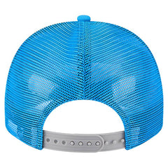Detroit Lions New Era Banner A-Frame 9FIFTY Trucker Snapback Hat - Cream/Blue online