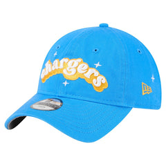 Los Angeles Chargers New Era Girls Youth Cheer 9TWENTY Adjustable Hat - Powder Blue cheap
