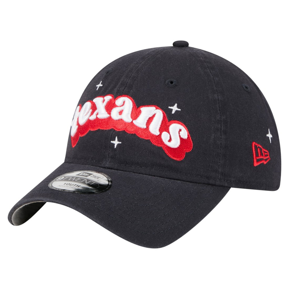 Houston Texans New Era Girls Youth Cheer 9TWENTY Adjustable Hat - Navy cheap