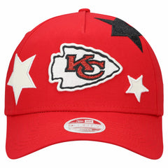 Kansas City Chiefs New Era Women's Stardom A-Frame 9FORTY Adjustable Hat - Red discount