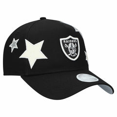 Las Vegas Raiders New Era Women's Stardom A-Frame 9FORTY Adjustable Hat - Black cheap