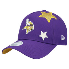 Minnesota Vikings New Era Women's Stardom A-Frame 9FORTY Adjustable Hat - Purple sale