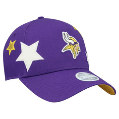 Minnesota Vikings New Era Women's Stardom A-Frame 9FORTY Adjustable Hat - Purple sale