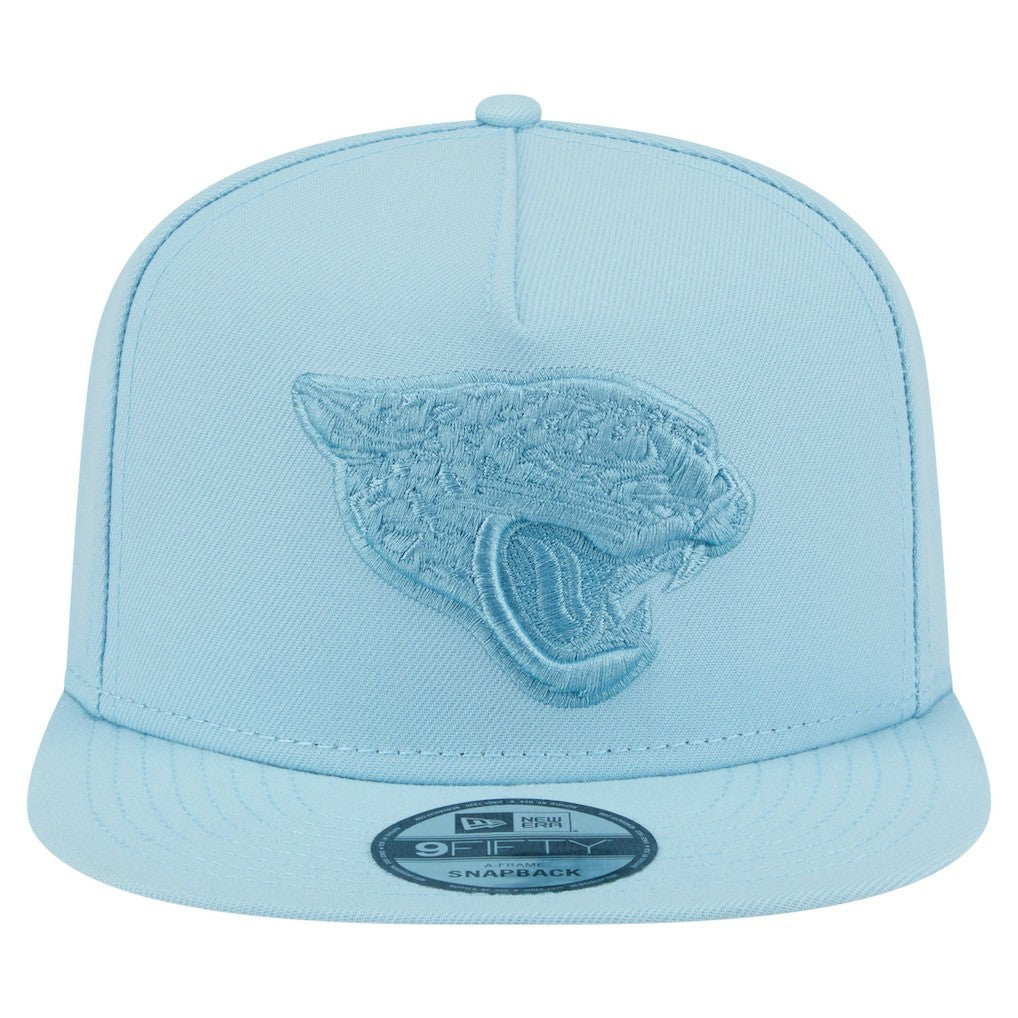 Jacksonville Jaguars New Era Color Pack A-Frame 9FIFTY Snapback Hat - Light Blue online
