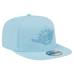 Miami Dolphins New Era Color Pack A-Frame 9FIFTY Snapback Hat - Light Blue outlet